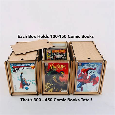 comic boxes made of steel|ComicShield .